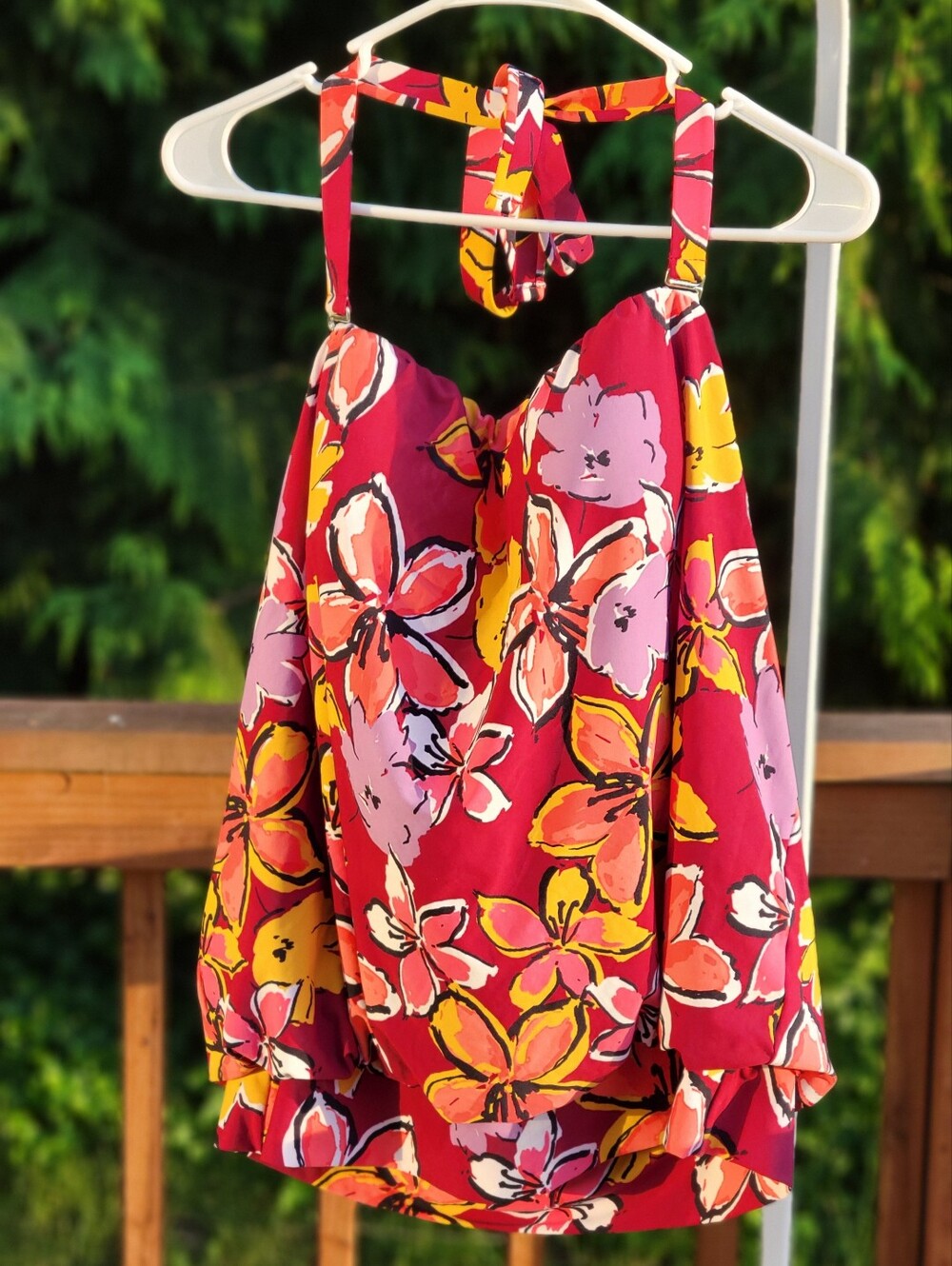 NWT Sea Angel Blouson Frida Floral Tankini Top